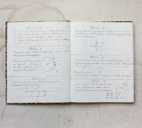 Carnet mathématiques ecrit - carnet,
