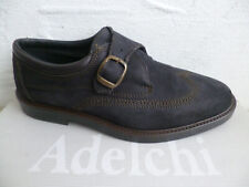 Adelchi Mocassins Chaussures Basses Décontractées Cuir Noir 73582 Neuf