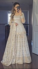 Créateur Lehenga Choli Indien Bollywood Mariage Fête Pakistanais Usure Congelées