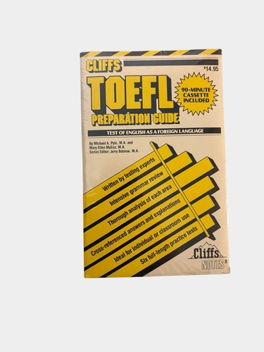 Cliffs toefl prep guide - cliffs,