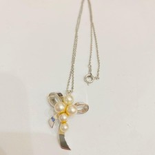 sh1907 Mikimoto Silver Ribbon