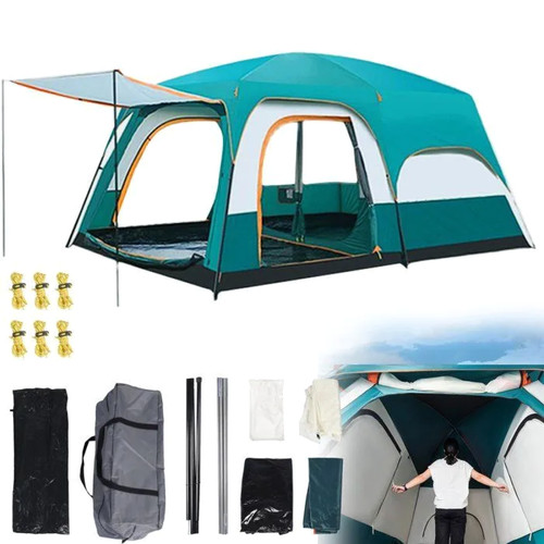 Tente camping familiale 8 - camping, 5-8