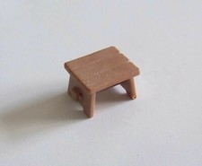 PLAYMOBIL (V192) LEISURE - Beige Wooden Stool