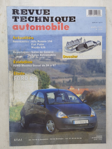 Revue technique ford - ford, ka