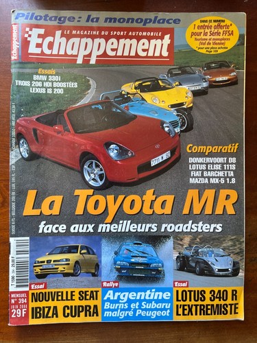 Echappement 394 06 - n°394, 06/2000