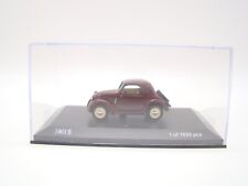 NOREV - 1/43 - SIMCA 5 FROM 1936 - BURGUNDY WITH CREAM WHEELS - LIMITED EDITION -
