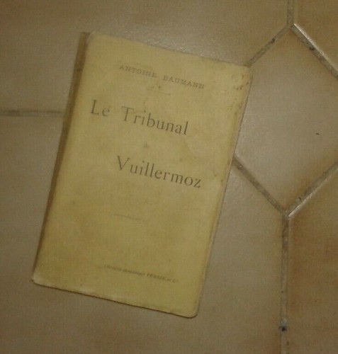 Baumann antoine tribunal - baumann, le