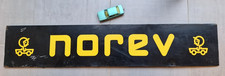 Grande plaque en tôle publicité NOREV  jouet ancien métal Jet-Car