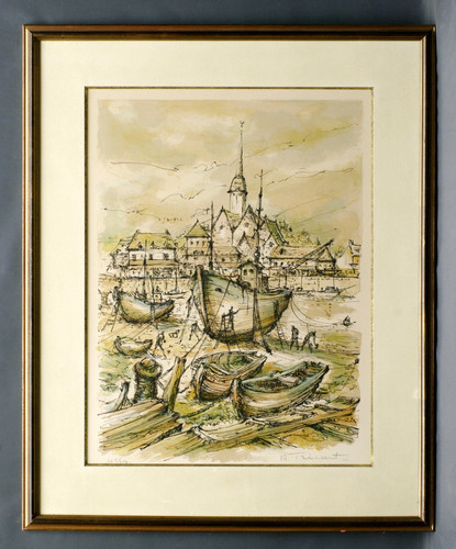 Gravure lithographie daniel - gravure,