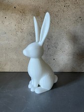 Statue Lapin Blanc Design 20cm