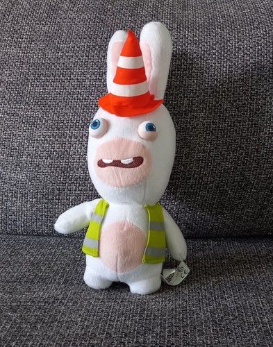 Peluche lapin cretins 34 - d4,