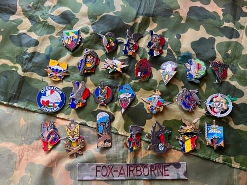 Lot insignes militaire - de, 25