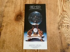 Brochure Montres - BEYER -