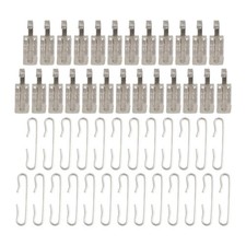 25 Clips pour Câbles de