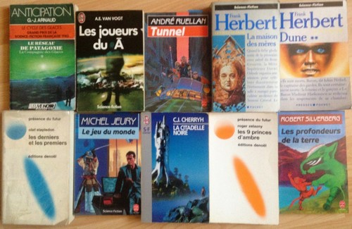 Lot livres science - de, 10