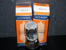 5Z4G Ultron 5V4G VT-206 GZ32 NOS NIB