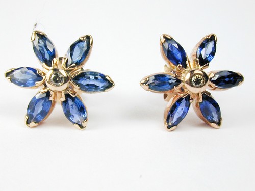 Boucles oreilles puces en - d’oreilles,