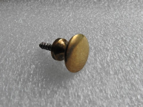 Ancien bouton tiroir bronze - ancien,