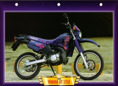 Fiche moto yamaha 125 - :, dt
