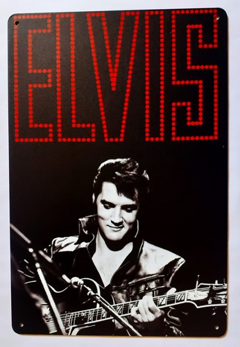 Plaque metal elvis - plaque,