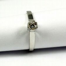 Bague En Or Blanc 585 14