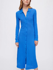 Maje Robe Longue Femme Maille