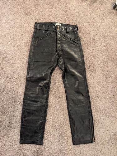 Langlitz leathers pants black - langlitz,