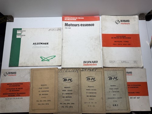 Documents moteur bernard - documents,