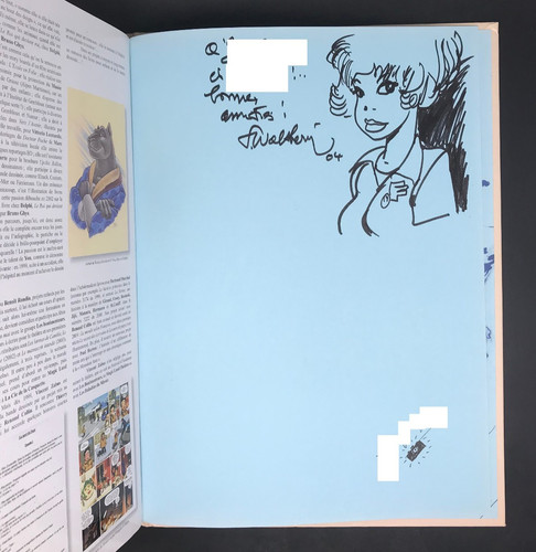Walthery dedicace la bd - walthery,