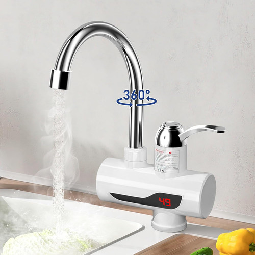 Robinet avec chauffe eau - avec, chauffe-eau