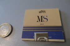 matchbox box MS INTERNATIONAL lion stamp cigar cigarette cigarette