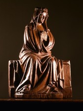 Vierge gothique vers 1400 -