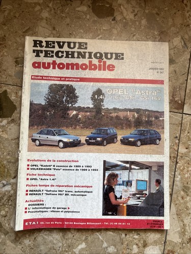 Revue technique opel - revue,