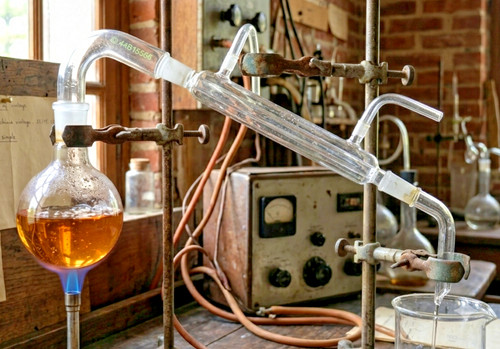 Lot verrerie laboratoire - de,