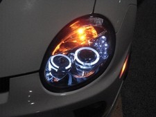 Chrysler Dodge Neon 03- with LED DRL Clear Lens Headlamps Headlights