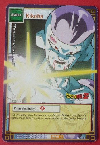 Carte 112 dragon ball jcc - 112,