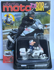 MOTO JOE BAR TEAM 92 BMW K75 RT POLICE L'AGENT PAITESEC NEUF BOITE FASCICULE1/18