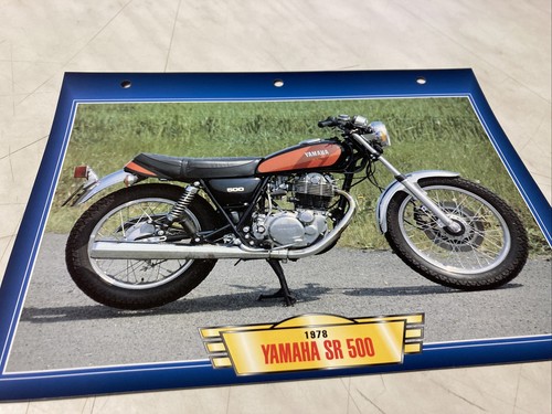 Yamaha sr500 1978 500 fiche - yamaha,
