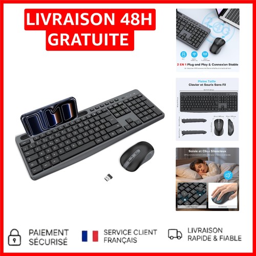 Set clavier souris sans - souris,