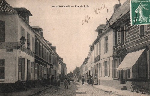 Carte postale marchiennes - carte,