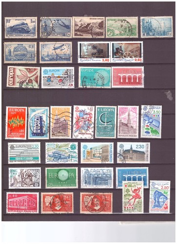 Lot timbres france - lot,