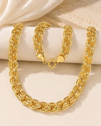 Parure plaqué carats - plaqué, or
