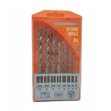 Kit 8 Mèches Forets à Pierre Carrelage Béton Cellulaire Plâtre Livraison Rapide