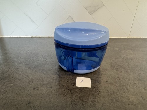 Mini hachoir tupperware - tupperware, bleu