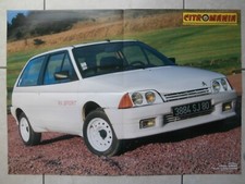 POSTER CITROEN / AX SPORT / ID 19 1965- 58 x 41 cm