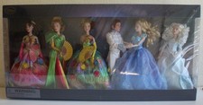 Ensemble poupée Disney Live Action Cendrillon Tremaine Drizella Anastasia prince