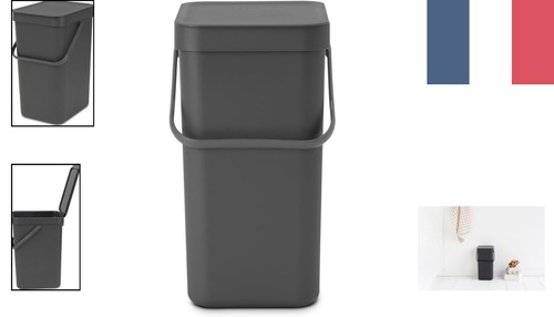 Poubelle brabantia sort go - brabantia,