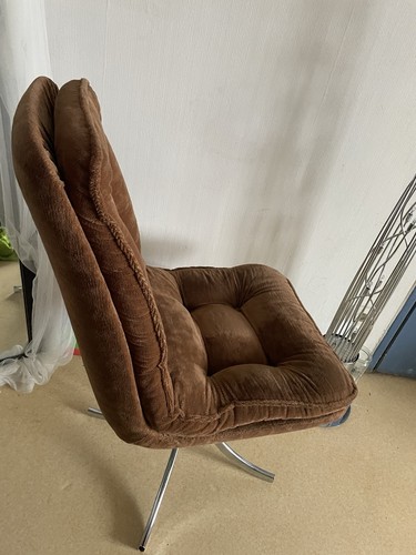Fauteuil vintage velours - fauteuil,