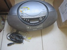 SONY CFD-RS60CP USB Rec & Play télécommande comme neuf radio CD K7