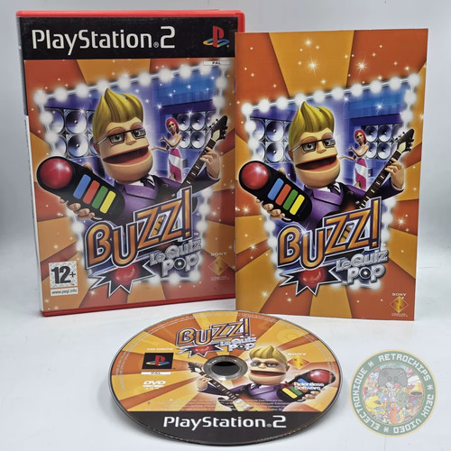 Buzz quiz pop - pop, ps2